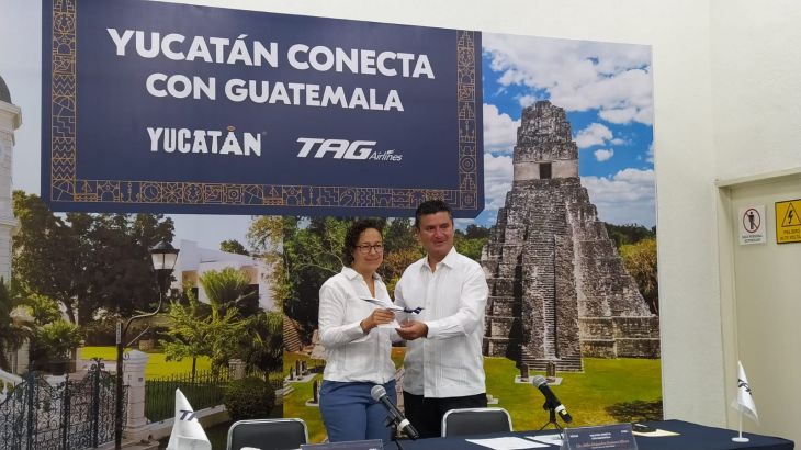 Vuelo Mérida-Guatemala genera vínculo ''poderoso'' entre el mundo maya: TAG Airlines